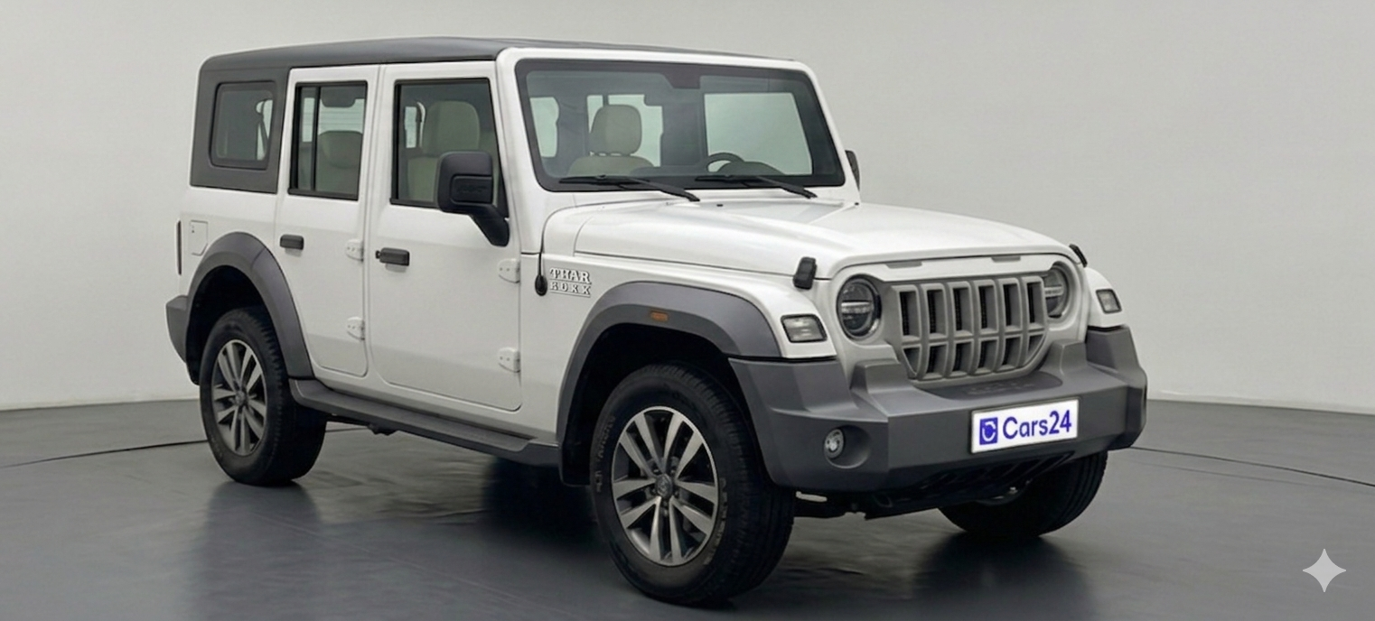 2025 Mahindra Thar Roxx  AX7 L Petrol AT 2WD, Petrol, Automatic, 8,770 km, exterior