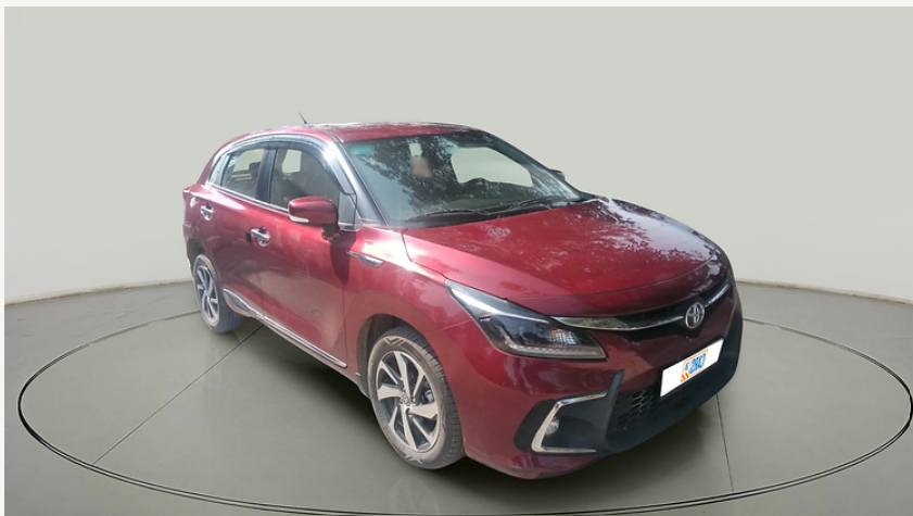 2024 Toyota Glanza G AMT, Petrol, Automatic, 9,277 km, exterior