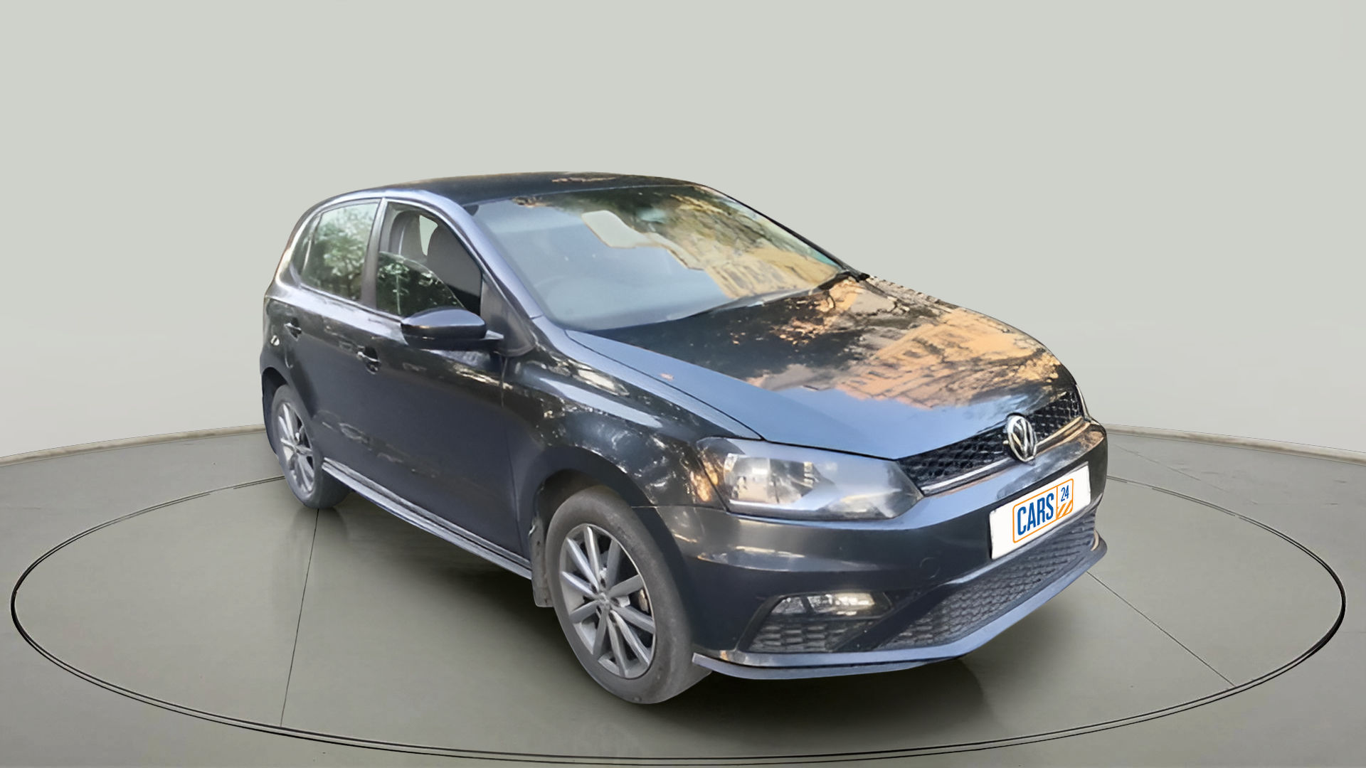 2022 Volkswagen Polo HIGHLINE PLUS 1.0, Petrol, Manual, 1,24,477 km, exterior