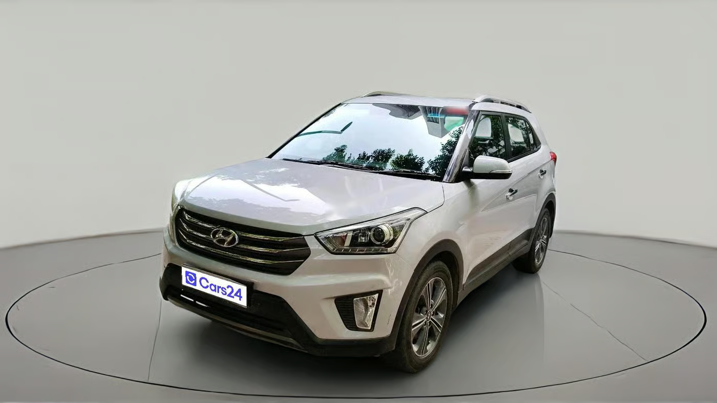 2016 Hyundai Creta SX PLUS AT 1.6 PETROL, Petrol, Automatic, 1,60,404 km, exterior