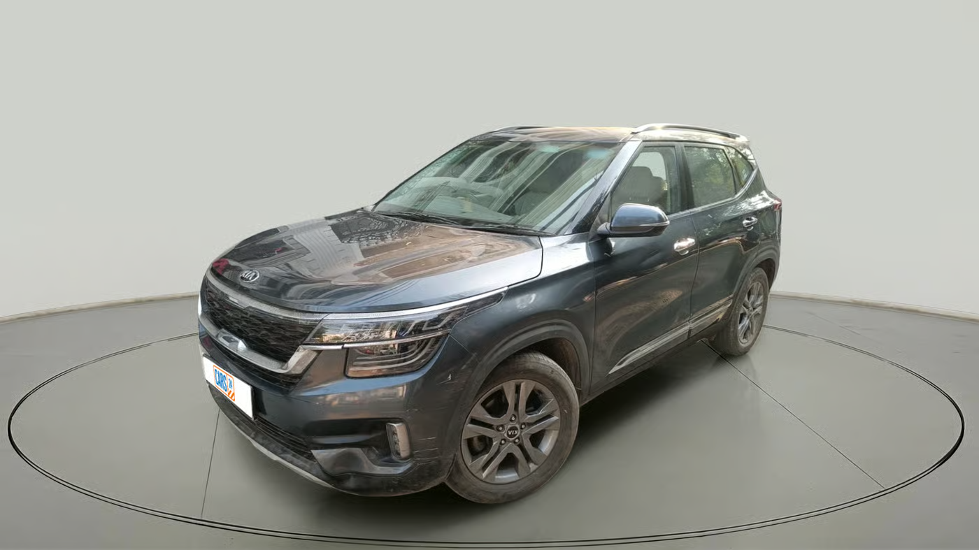 2020 KIA SELTOS HTX IVT 1.5 PETROL, Petrol, Automatic, 63,550 km, exterior