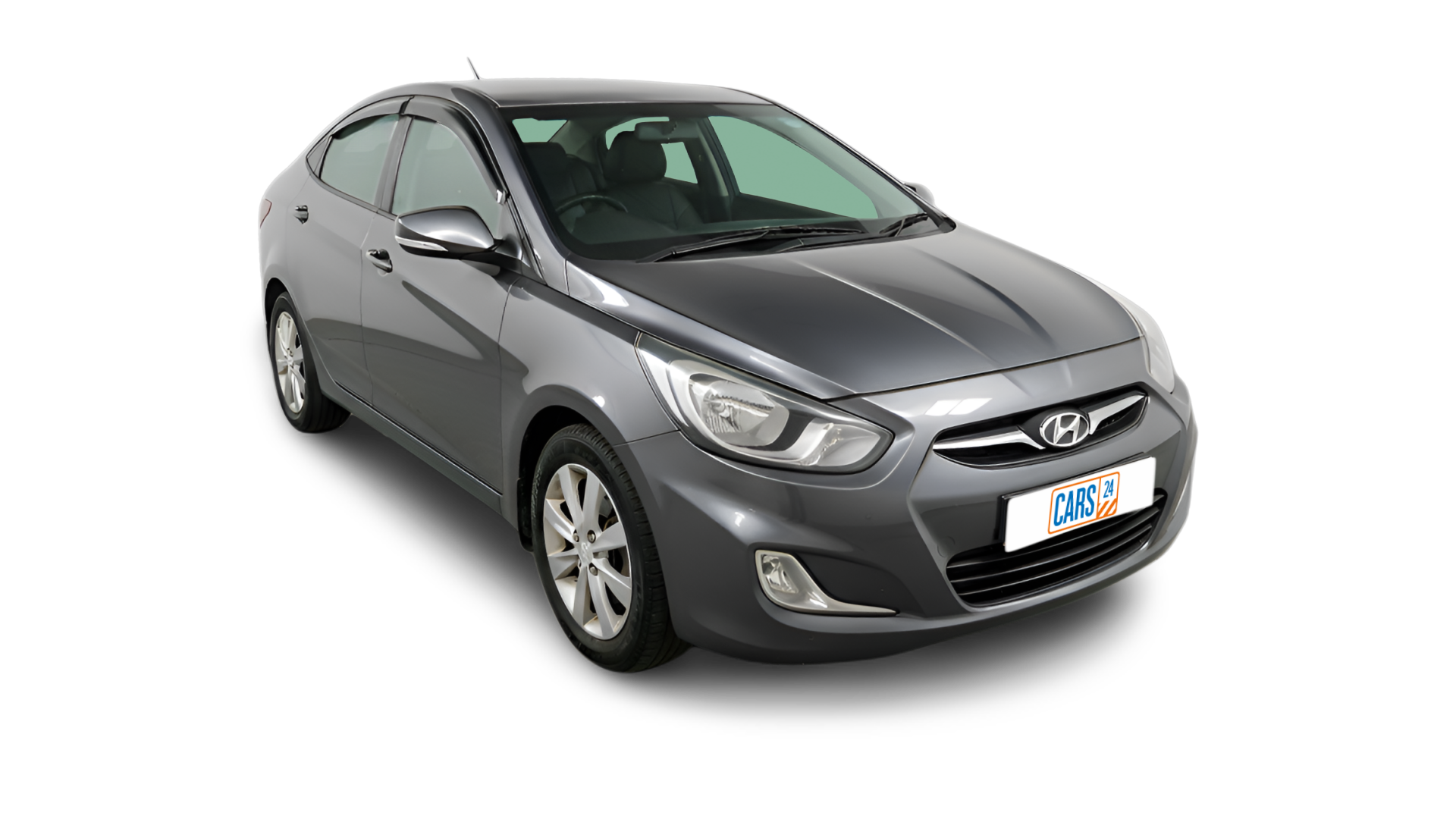 2012 Hyundai Verna FLUIDIC 1.6 VTVT SX, Petrol, Manual, 95,421 km, exterior