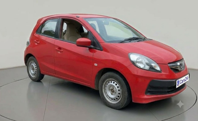 2014 Honda Brio EX MT, Petrol, Manual, 74,417 km, exterior