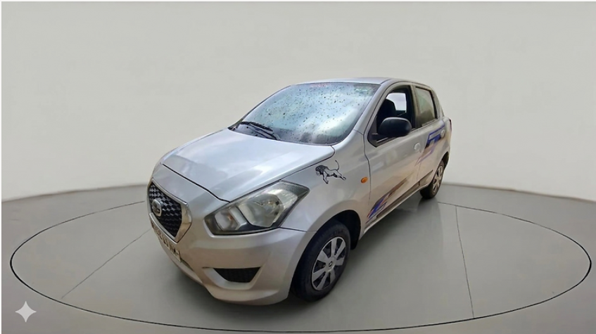 2017 Datsun Go T, Petrol, Manual, 72,286 km, exterior