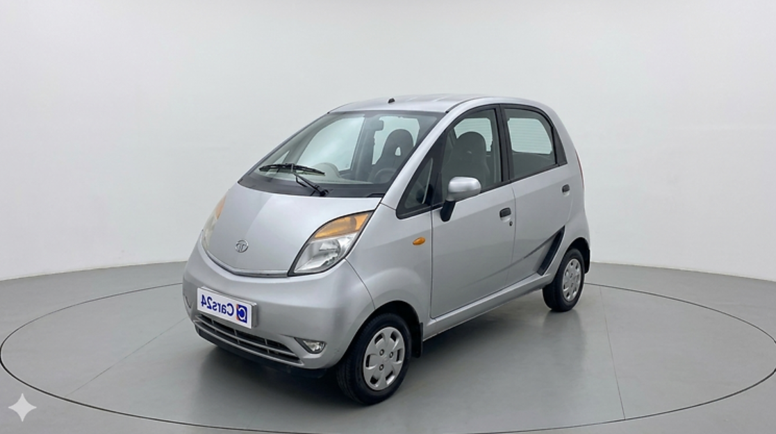 2013 Tata Nano LX, Petrol, Manual, 85,230 km, exterior