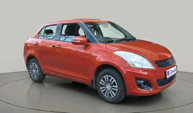 2012 Maruti Swift Dzire VXI, Petrol, Manual, 86,091 km, exterior