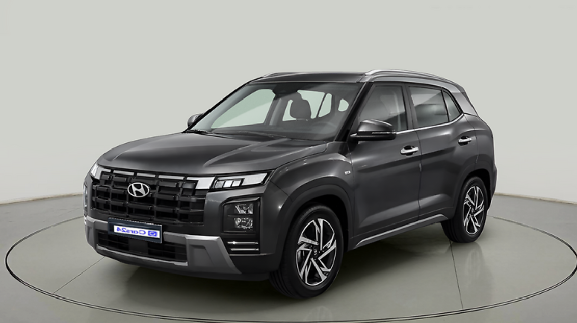 2025 Hyundai Creta SX TECH 1.5 PETROL iVT, Petrol, Automatic, 7,974 km, exterior