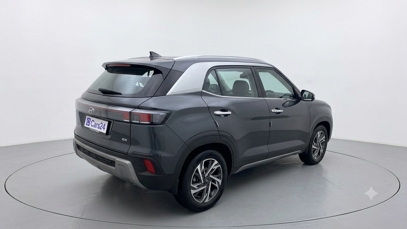 2025 Hyundai Creta SX TECH 1.5 PETROL iVT, Petrol, Automatic, 7,974 km, exterior