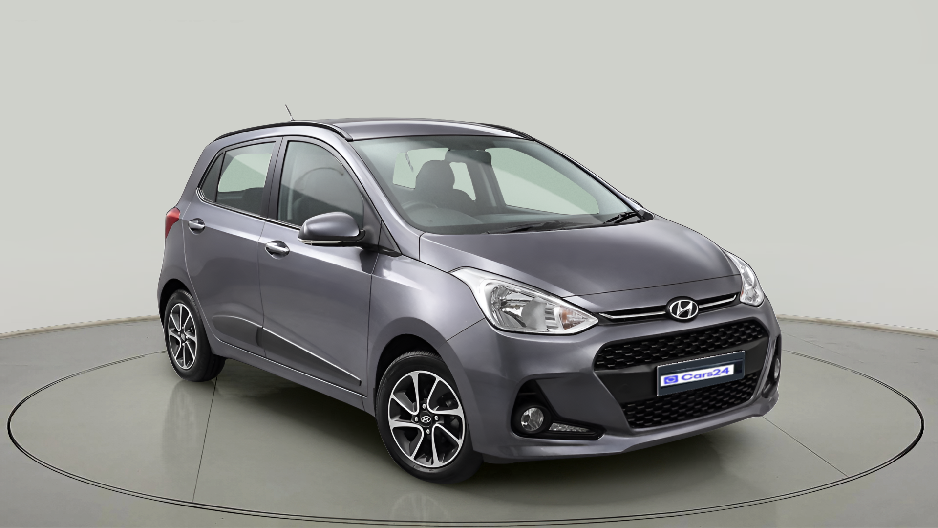 2017 Hyundai Grand i10 SPORTZ (O) AT 1.2 KAPPA VTVT, Petrol, Automatic, 50,224 km, exterior