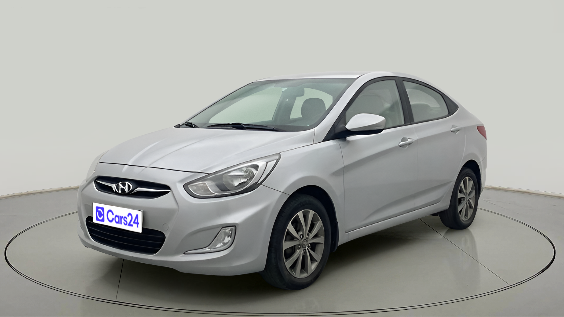 2014 Hyundai Verna FLUIDIC 1.6 CRDI SX OPT AT, Diesel, Automatic, 62,006 km, exterior