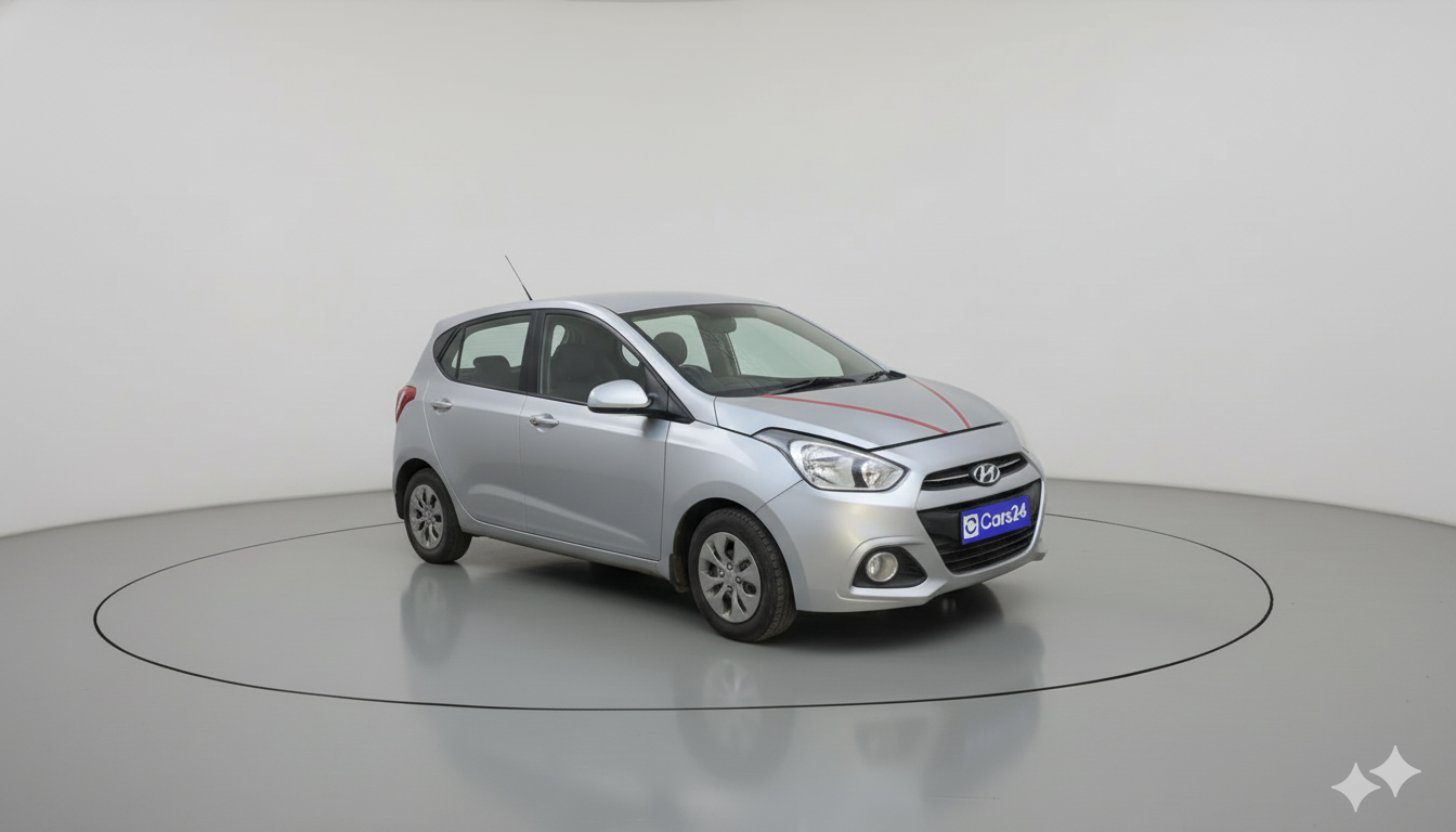 2017 Hyundai Xcent E+, Petrol, Manual, 1,02,362 km, exterior