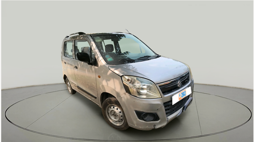 2013 Maruti Wagon R 1.0 LXI, Petrol, Manual, 63,006 km, exterior