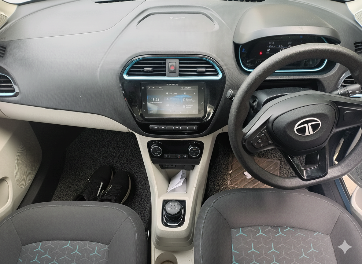 2024 Tata TIAGO EV XT LONG RANGE, Electric, Automatic, 16,144 km, interior