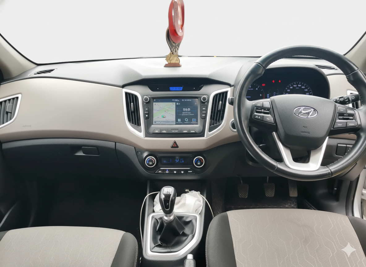 2019 Hyundai Creta SX 1.6 DIESEL, Diesel, Manual, 71,709 km, interior