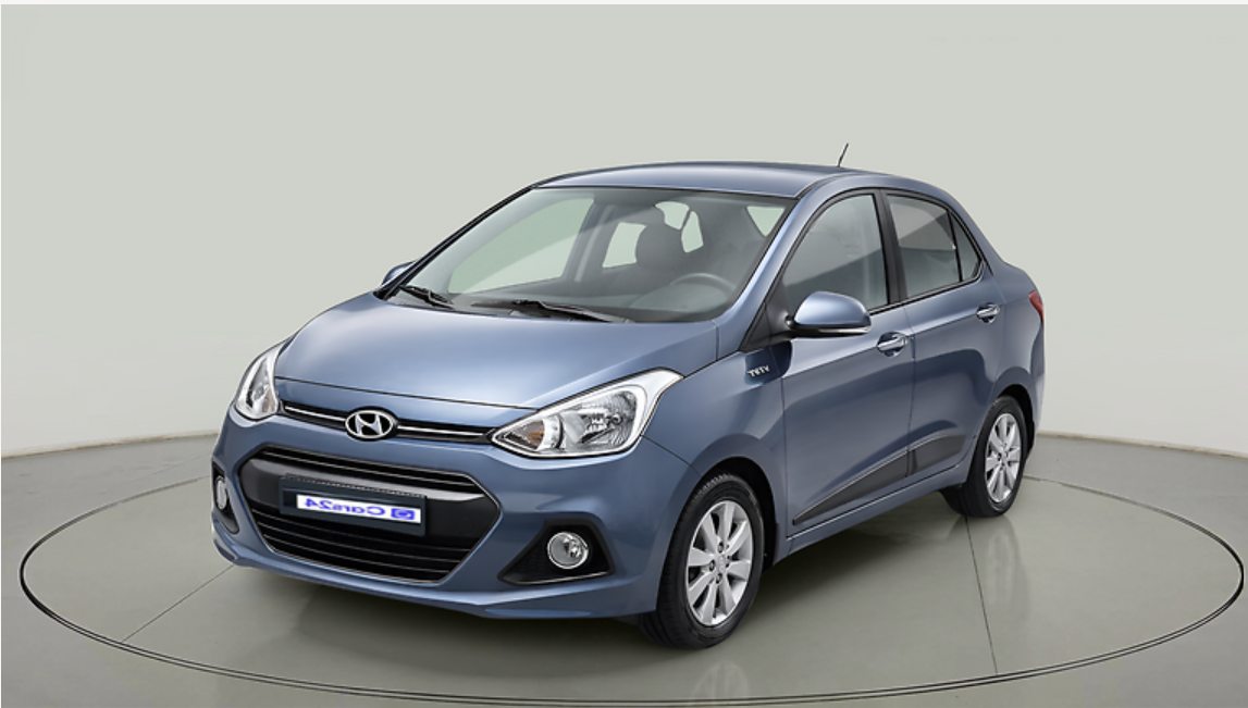 2014 Hyundai Xcent S (O) 1.2, Petrol, Manual, 2,04,839 km, exterior