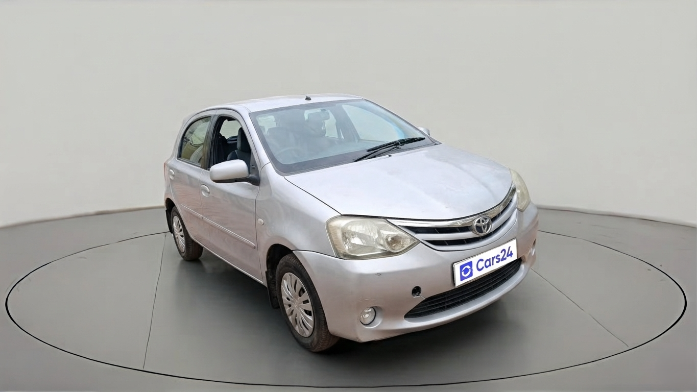 2011 Toyota Etios G, Petrol, Manual, 1,00,693 km, exterior