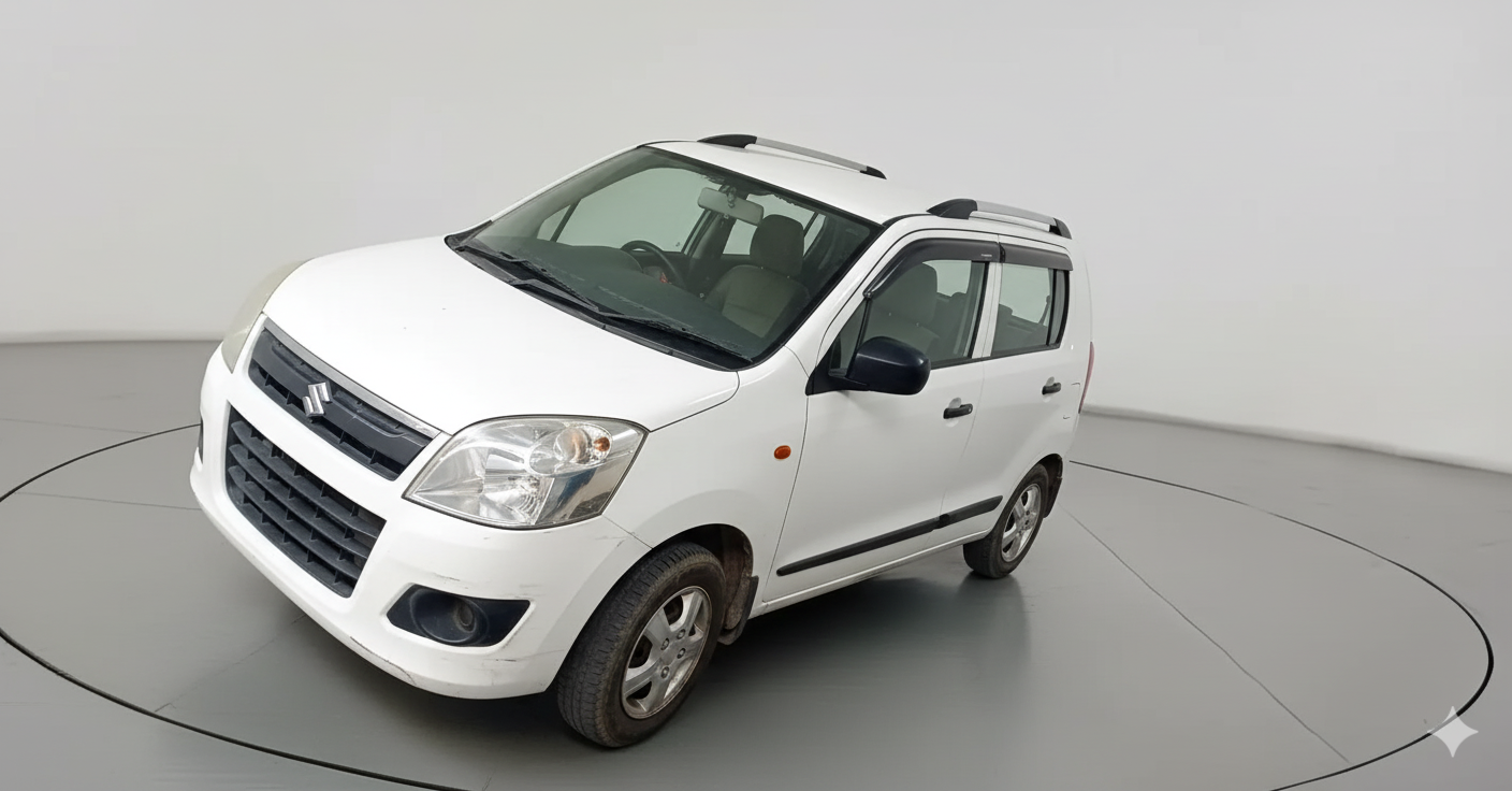 2017 Maruti Wagon R 1.0 LXI, Petrol, Manual, 22,518 km, exterior