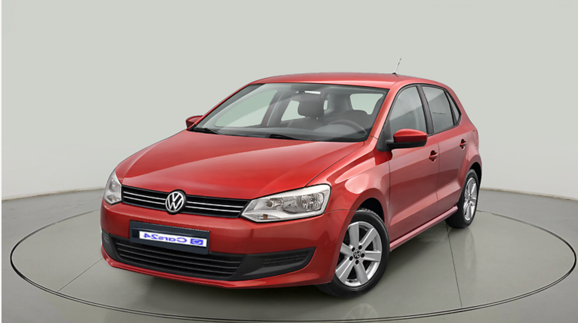 2011 Volkswagen Polo TRENDLINE 1.2L PETROL, CNG, Manual, 1,23,069 km, exterior
