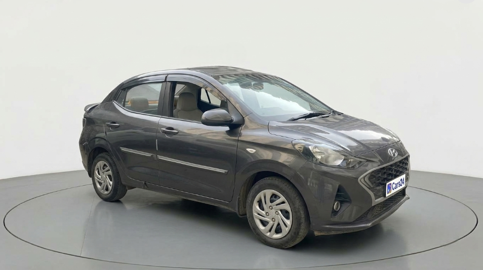 2022 Hyundai AURA S 1.2 CNG, CNG, Manual, 78,107 km, exterior