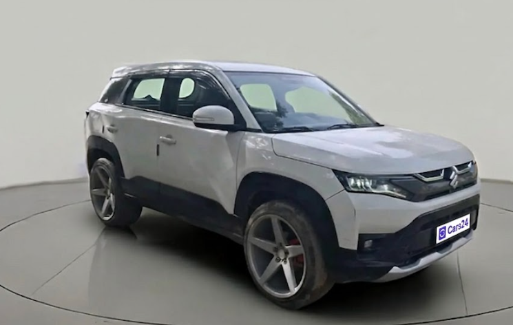 2023 Maruti BREZZA LXI S- CNG, CNG, Manual, 1,03,386 km, exterior