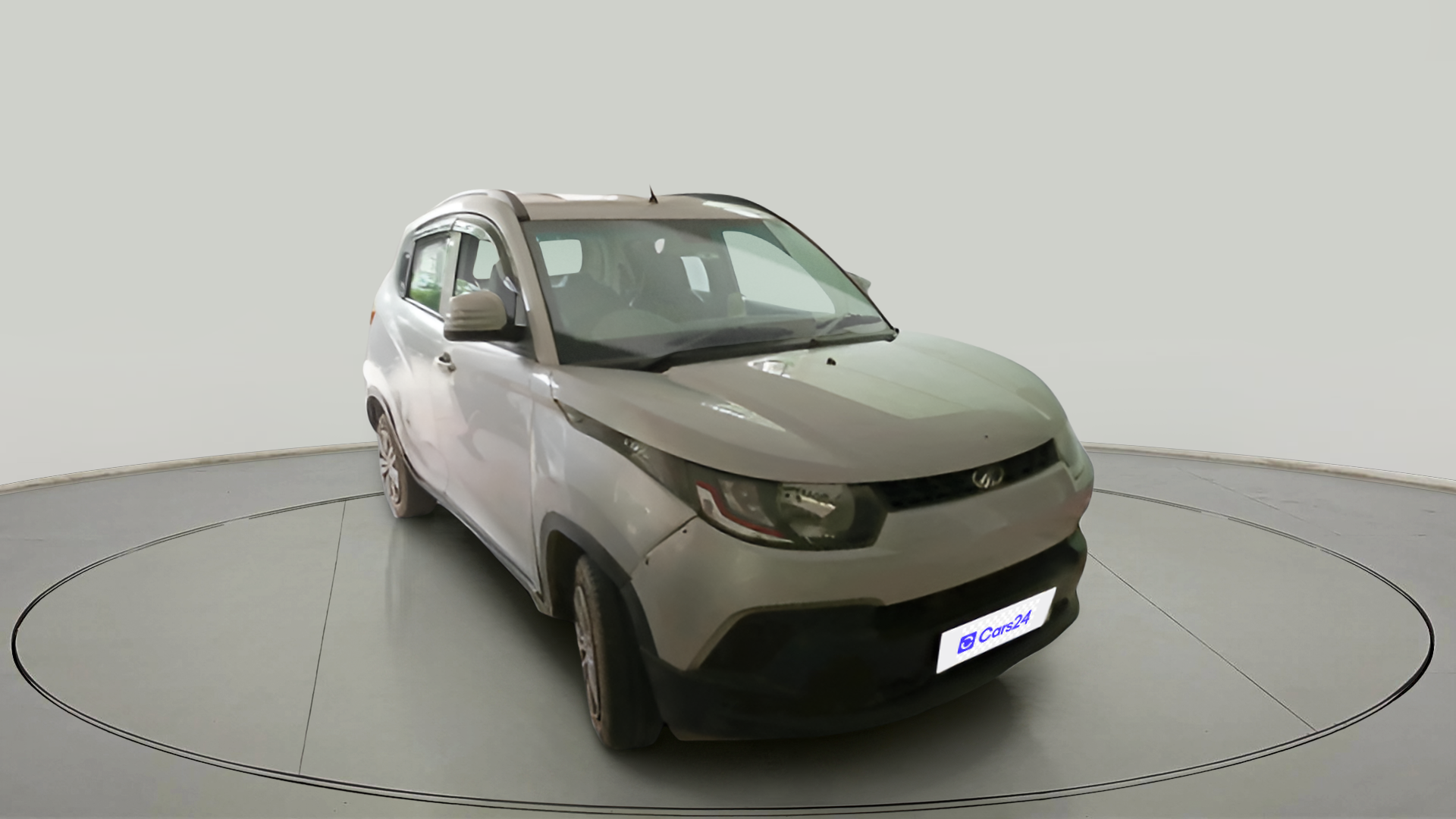 2017 Mahindra Kuv100 K4 D 6 STR, Diesel, Manual, 86,816 km, exterior