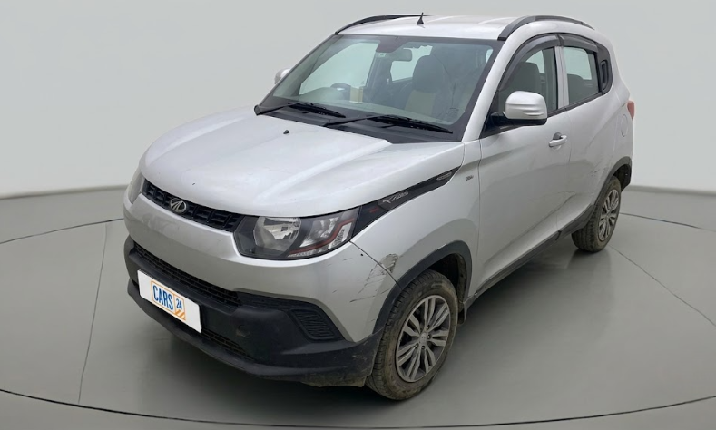 2017 Mahindra Kuv100 K4 D 6 STR, Diesel, Manual, 86,816 km, exterior