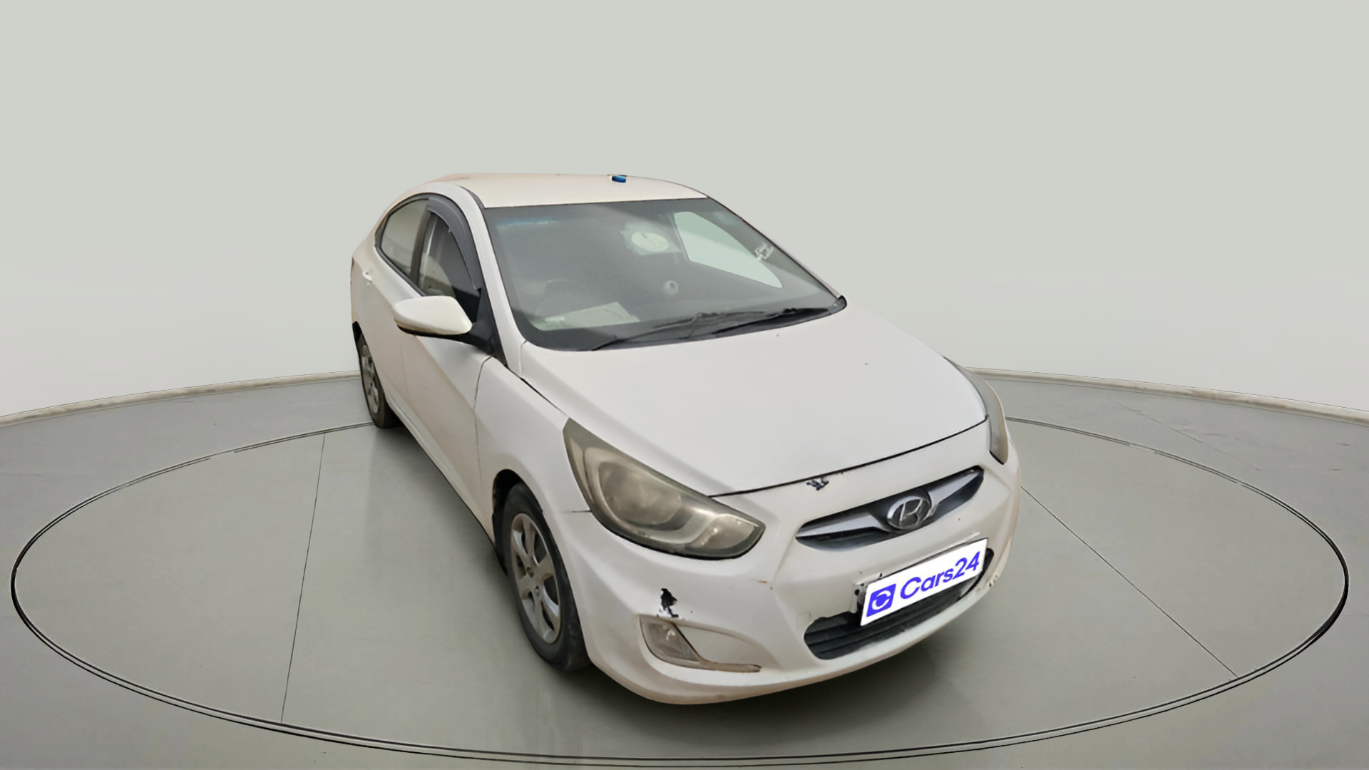 2012 Hyundai Verna FLUIDIC 1.6 VTVT EX, CNG, Manual, 1,48,084 km, exterior