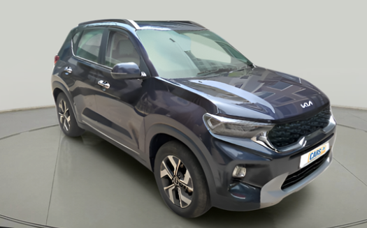 2021 KIA SONET HTX 1.0 IMT, Petrol, Manual, 43,462 km, exterior