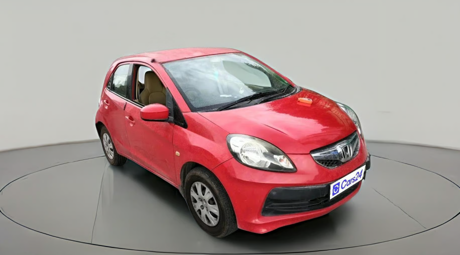 2012 Honda Brio S MT, Petrol, Manual, 1,27,658 km, exterior