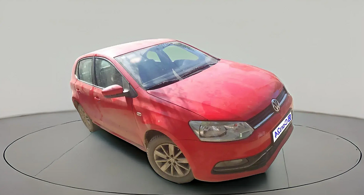 2011 Volkswagen Polo HIGHLINE1.2L, CNG, Manual, 1,13,209 km, exterior