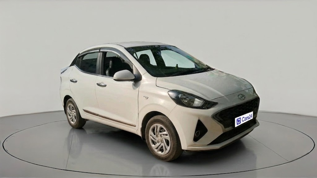 2022 Hyundai AURA S 1.2 CNG, CNG, Manual, 38,037 km, exterior