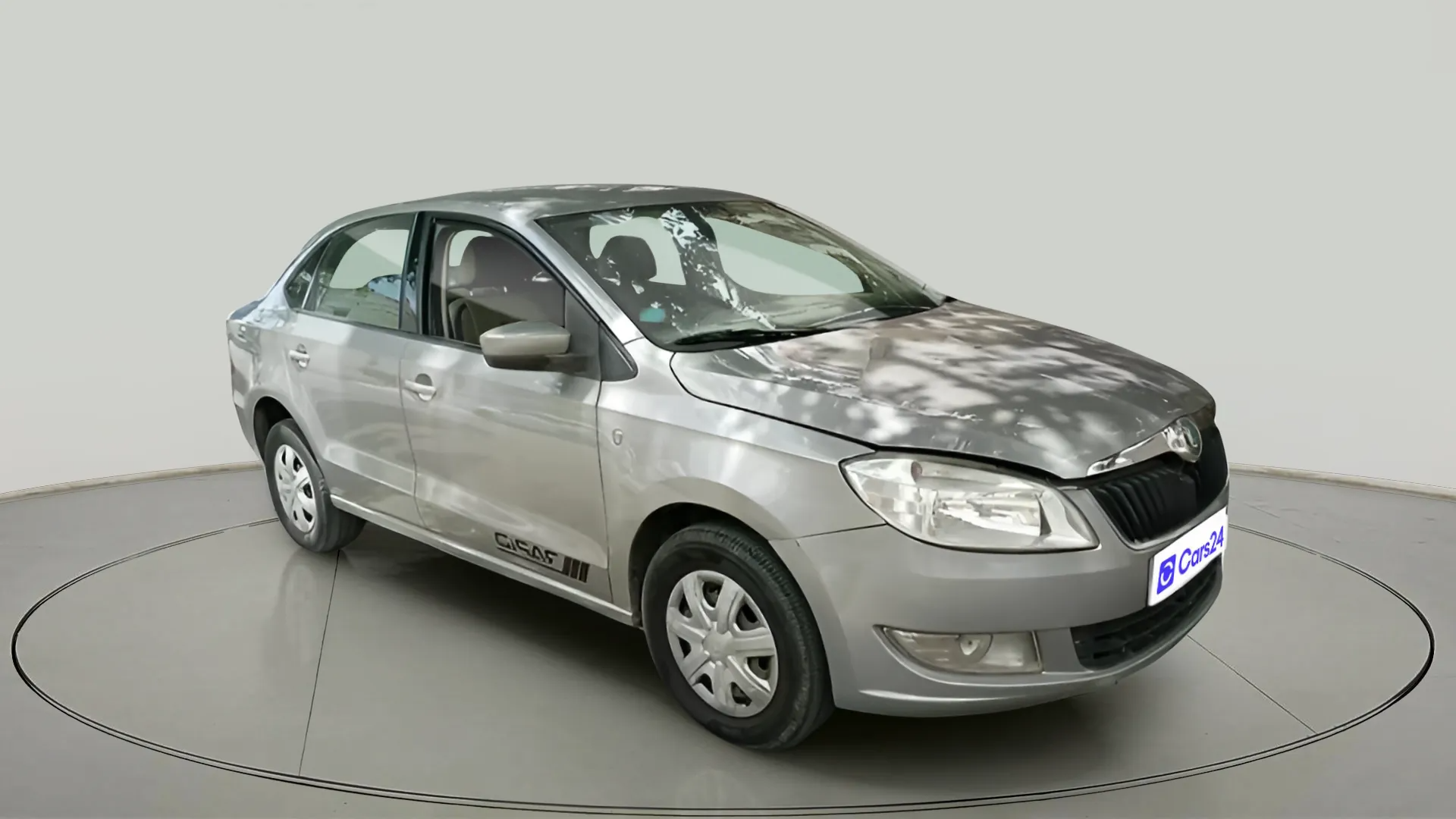 2011 Skoda Rapid AMBITION 1.6 TDI CR MT, Diesel, Manual, 94,425 km, exterior
