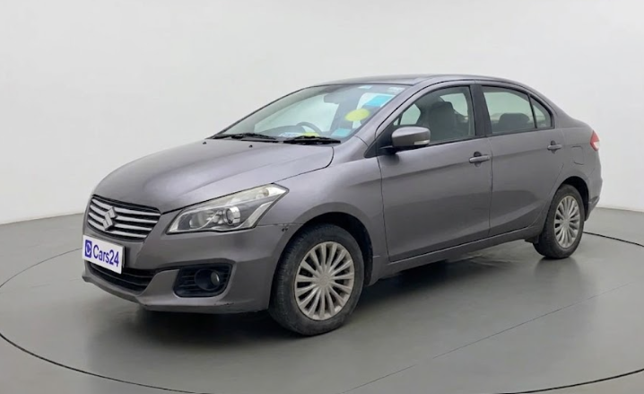 2016 Maruti Ciaz VXI, CNG, Manual, 95,771 km, exterior