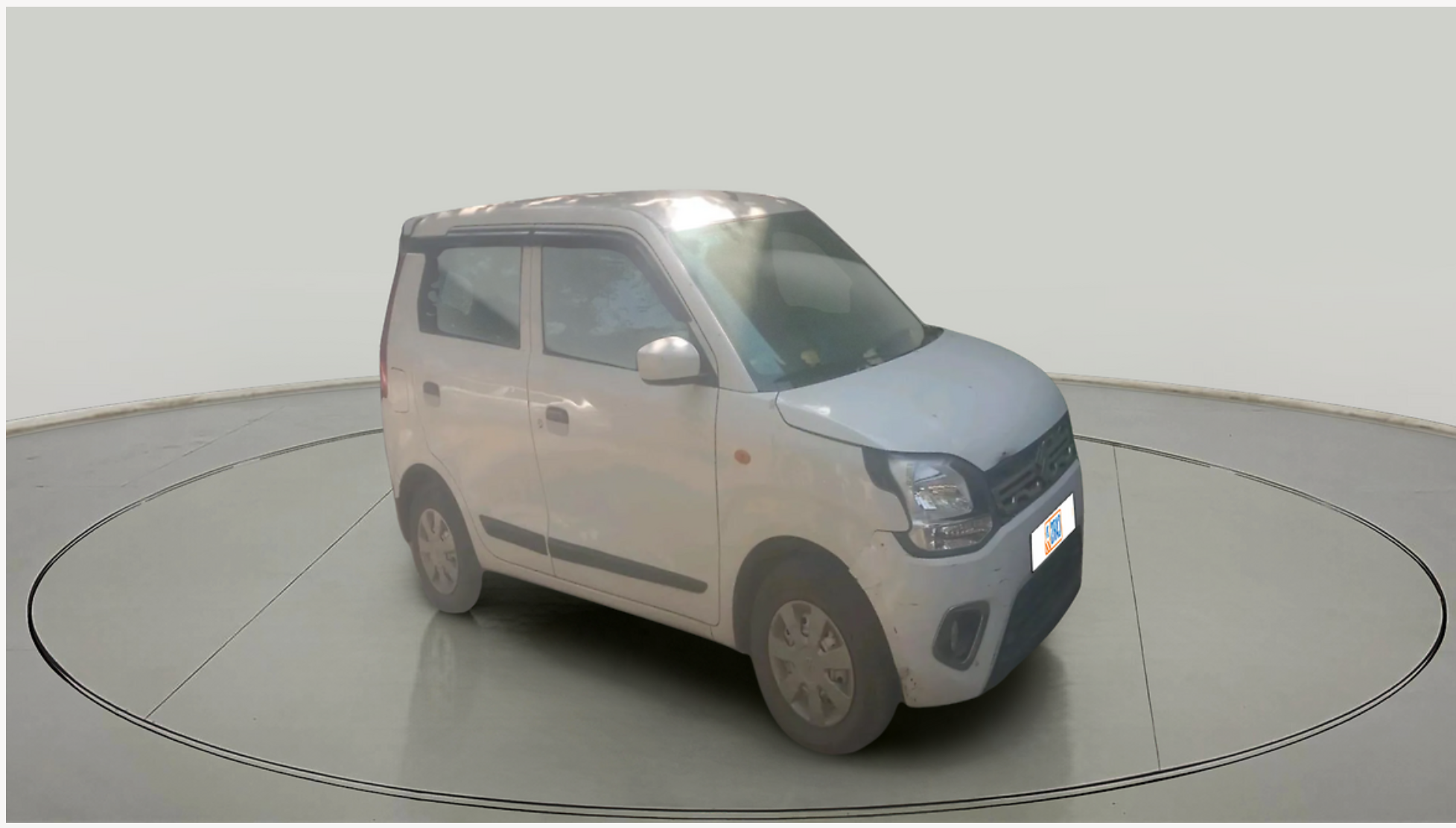 2021 Maruti New Wagon-R LXI CNG 1.0, CNG, Manual, 50,824 km, exterior