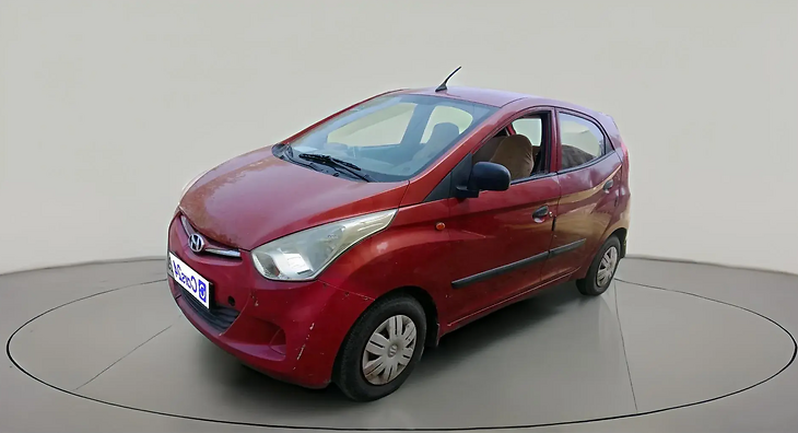 2012 Hyundai Eon D-LITE+, CNG, Manual, 99,640 km, exterior