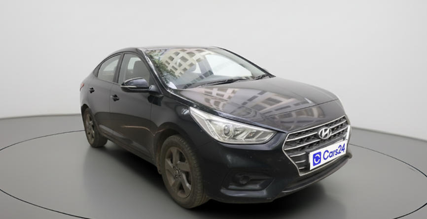2018 Hyundai Verna 1.6 CRDI SX + AT, Diesel, Automatic, 74,829 km, exterior