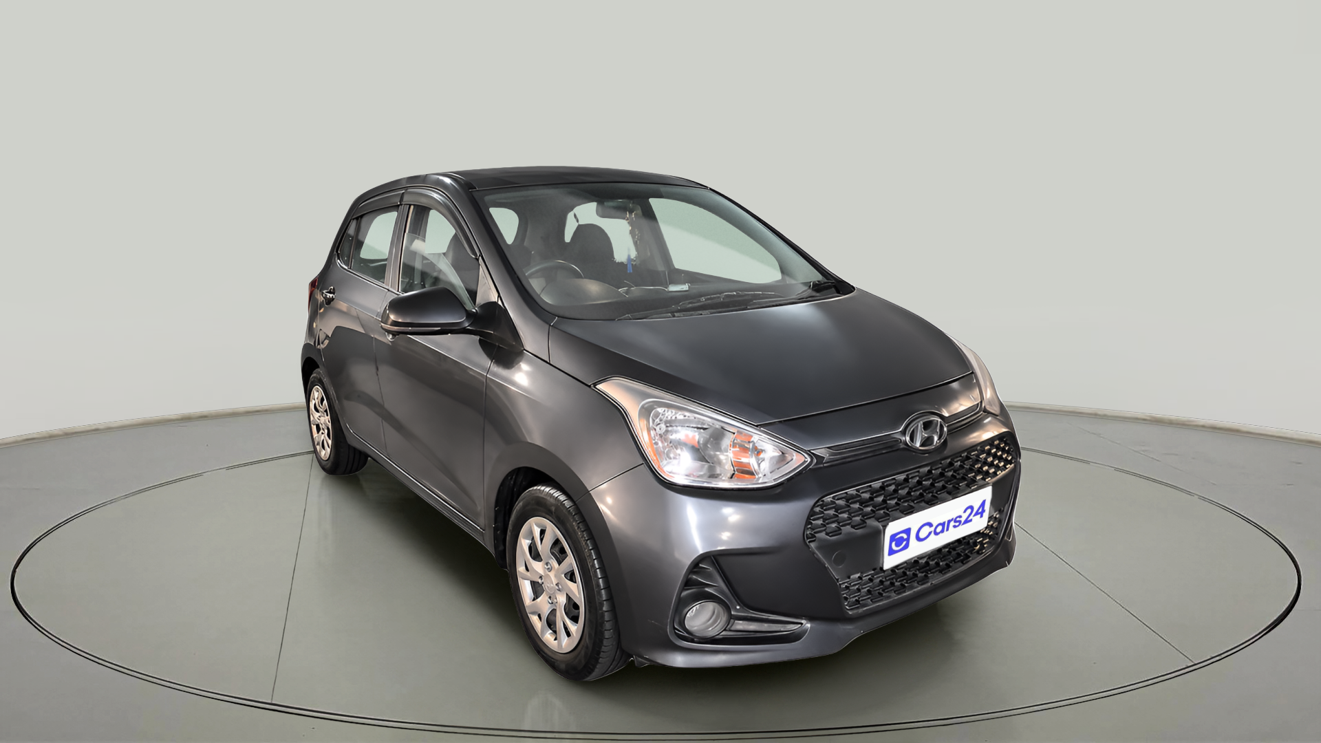 2017 Hyundai Grand i10 SPORTZ (O) 1.2 KAPPA VTVT, Petrol, Manual, 80,648 km, exterior
