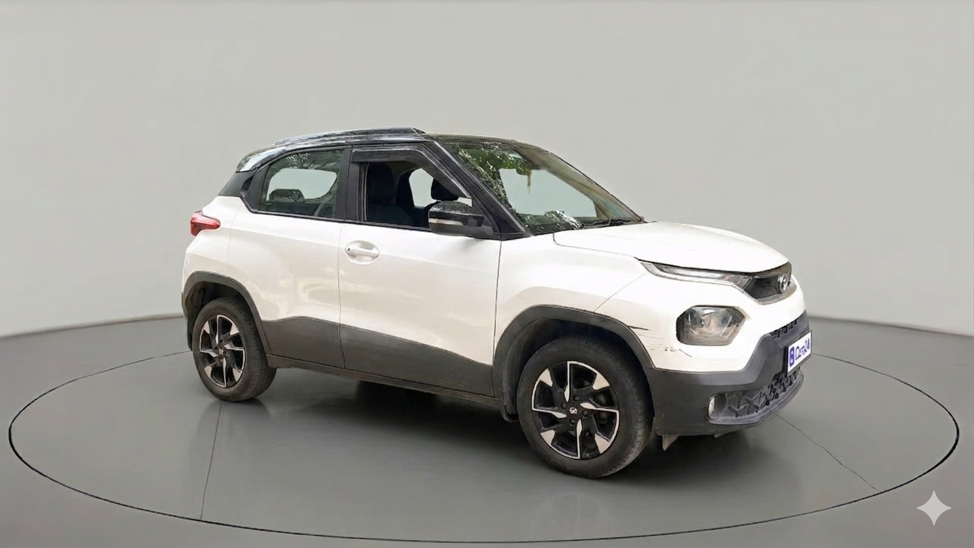 2022 Tata PUNCH CREATIVE AMT 1.2 RTN DUAL TONE, Petrol, Automatic, 54,594 km, exterior