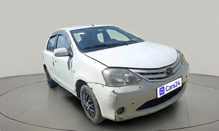 2011 Toyota Etios Liva G, Petrol, Manual, 91,836 km, exterior