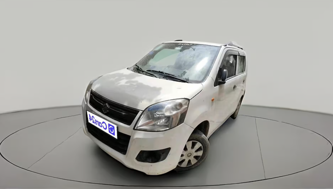 2012 Maruti Wagon R 1.0 LXI, CNG, Manual, 1,20,444 km, exterior