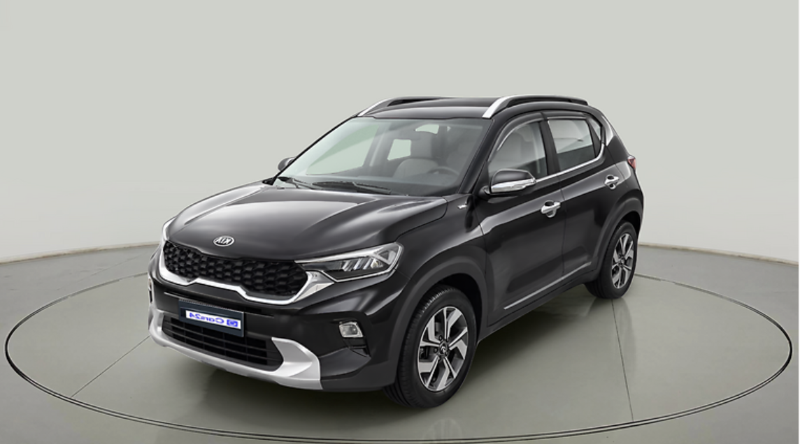 2021 KIA SONET HTX PLUS 1.0 IMT, Petrol, Manual, 1,01,854 km, exterior