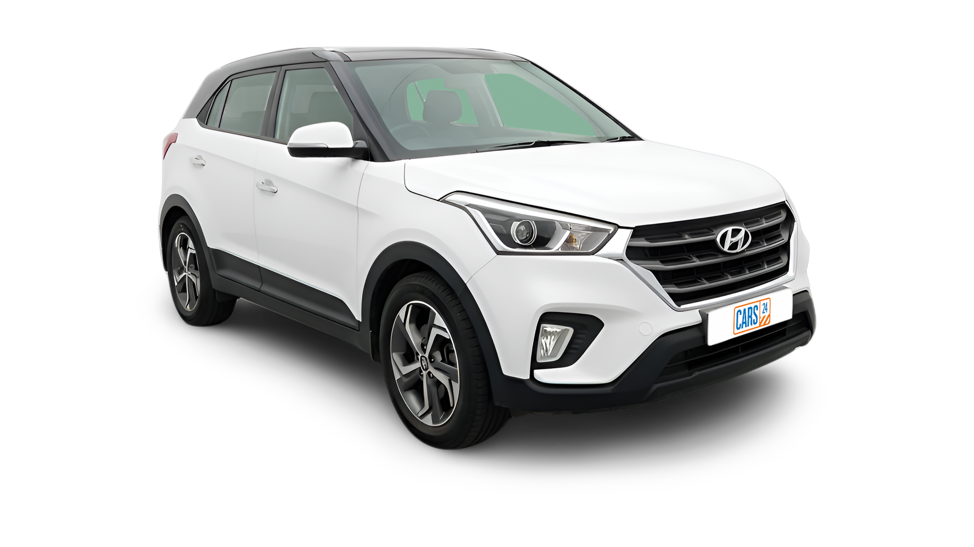 2018 Hyundai Creta SX 1.6 PETROL DUAL TONE, Petrol, Manual, 1,10,507 km, exterior