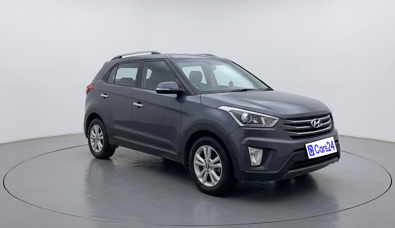 2016 Hyundai Creta SX PLUS 1.6 PETROL, Petrol, Manual, 1,28,880 km, exterior