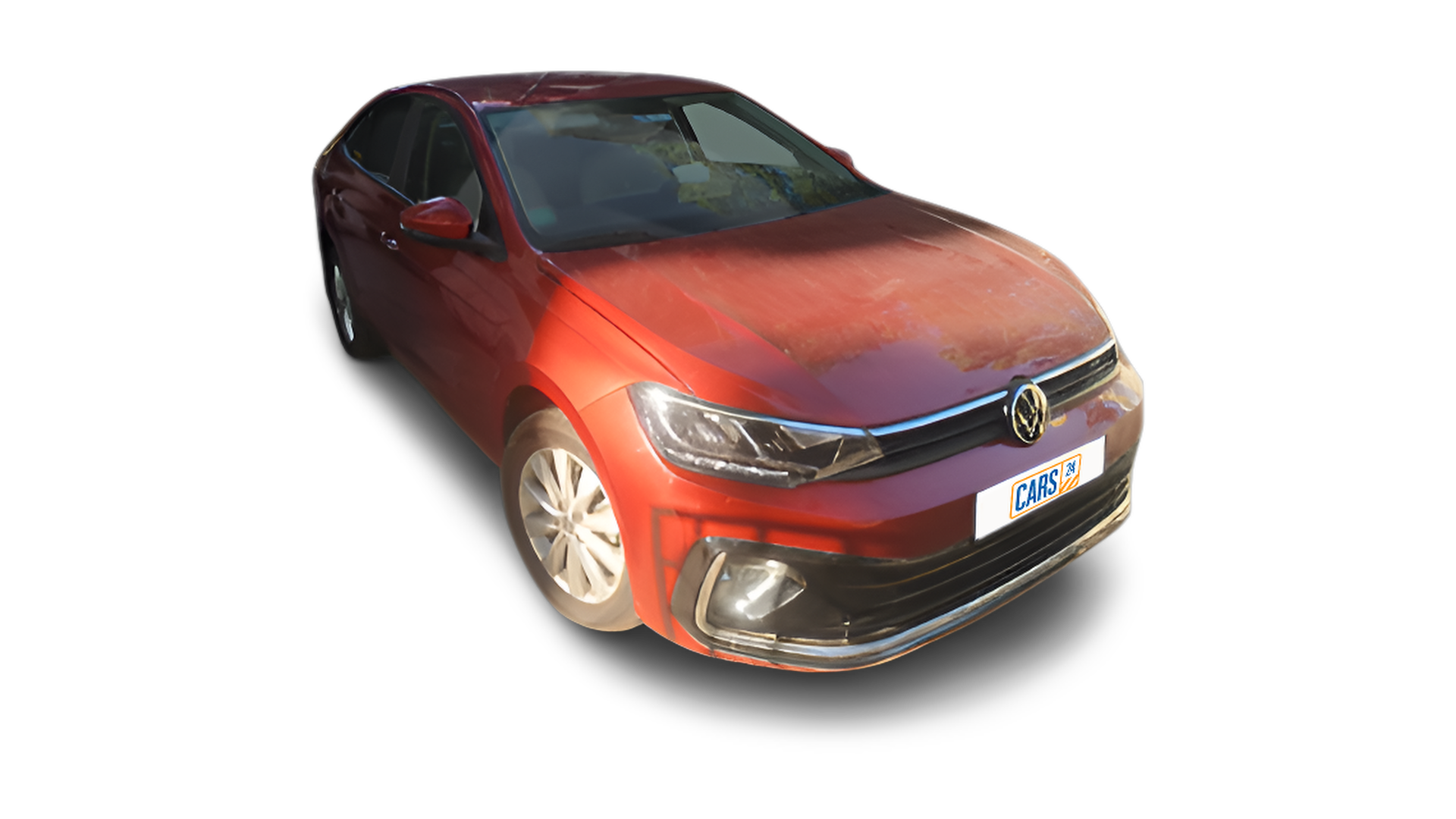 2023 Volkswagen VIRTUS HIGHLINE TSI 1.0 MT, Petrol, Manual, 5,672 km, exterior