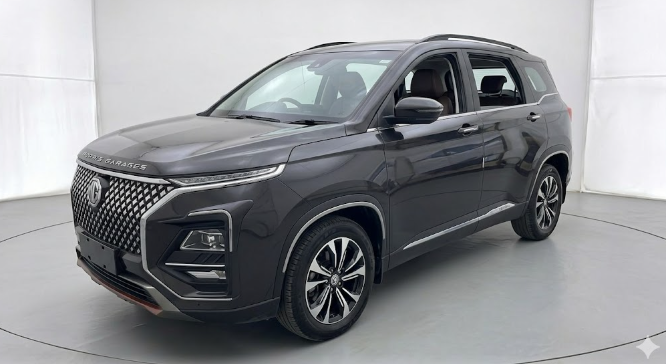 2023 MG HECTOR PLUS SAVVY PRO 1.5 TURBO CVT 6 STR, Petrol, Automatic, 15,50,000 km, exterior