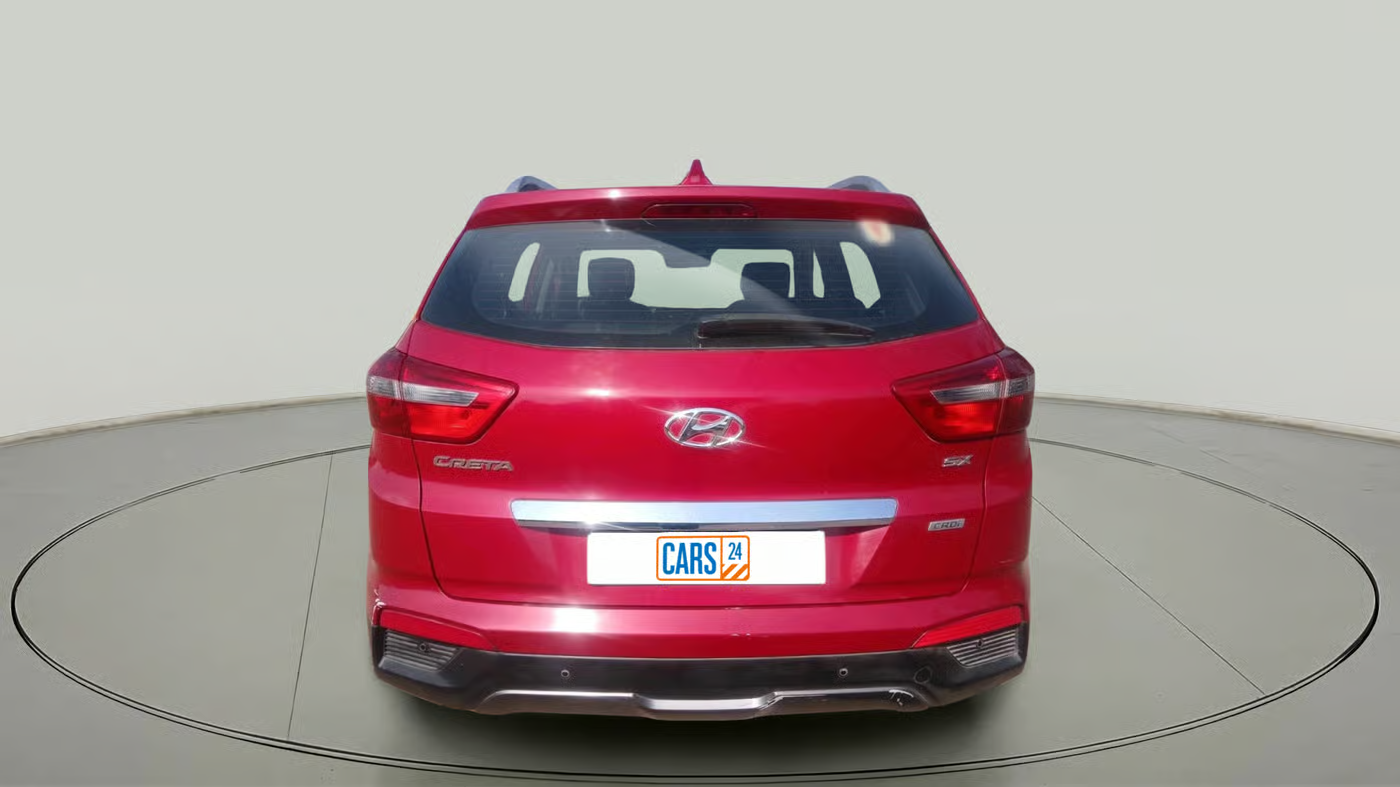 2018 Hyundai Creta SX PLUS AT 1.6 PETROL, Petrol, Automatic, 1,00,738 km, exterior