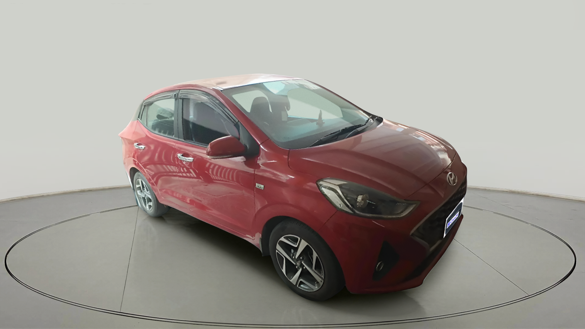2021 Hyundai AURA SX PLUS 1.2 AMT CRDI, Diesel, Automatic, 76,373 km, exterior