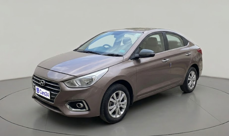 2018 Hyundai Verna 1.4 EX PETROL, Petrol, Manual, 1,47,734 km, exterior