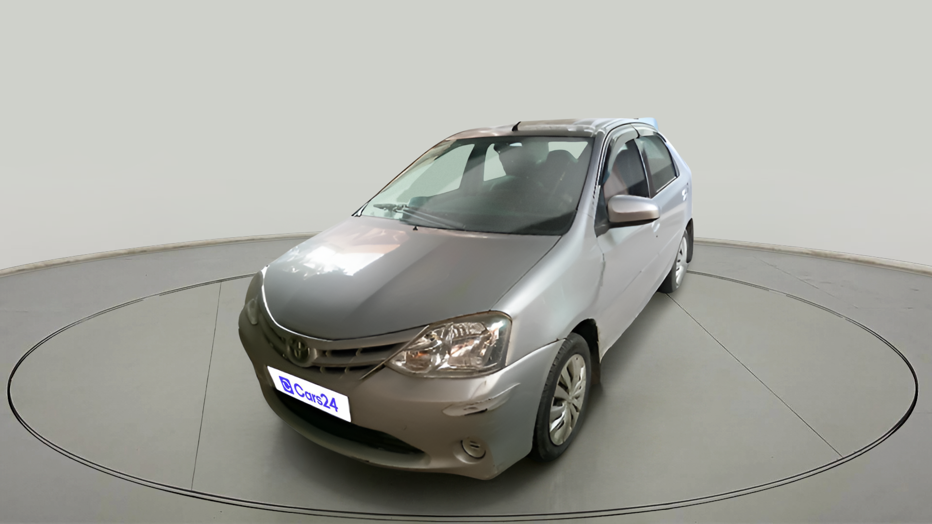 2014 Toyota Etios G, Petrol, Manual, 48,470 km, exterior