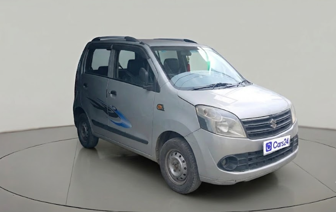 2011 Maruti Wagon R 1.0 LXI, Petrol, Manual, 75,965 km, exterior